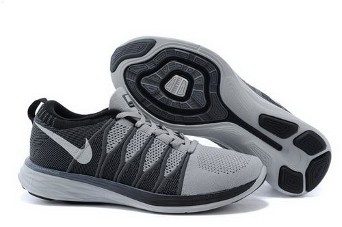 Nike Flyknit Lunar Ii 2 Mens Shoes Deep Gray Black Ireland